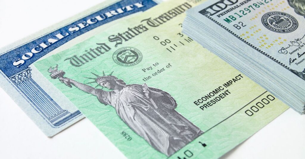 A close-up of Social Security and financial documents, emphasizing IT GOAT's role in safeguarding sensitive information from social engineering threats.